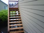 Cedar Deck Stairs