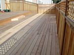 Deck with Fence